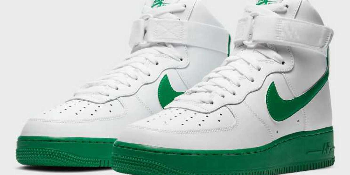 2020 Nike Air Force 1 High White Green Soles Coming Soon