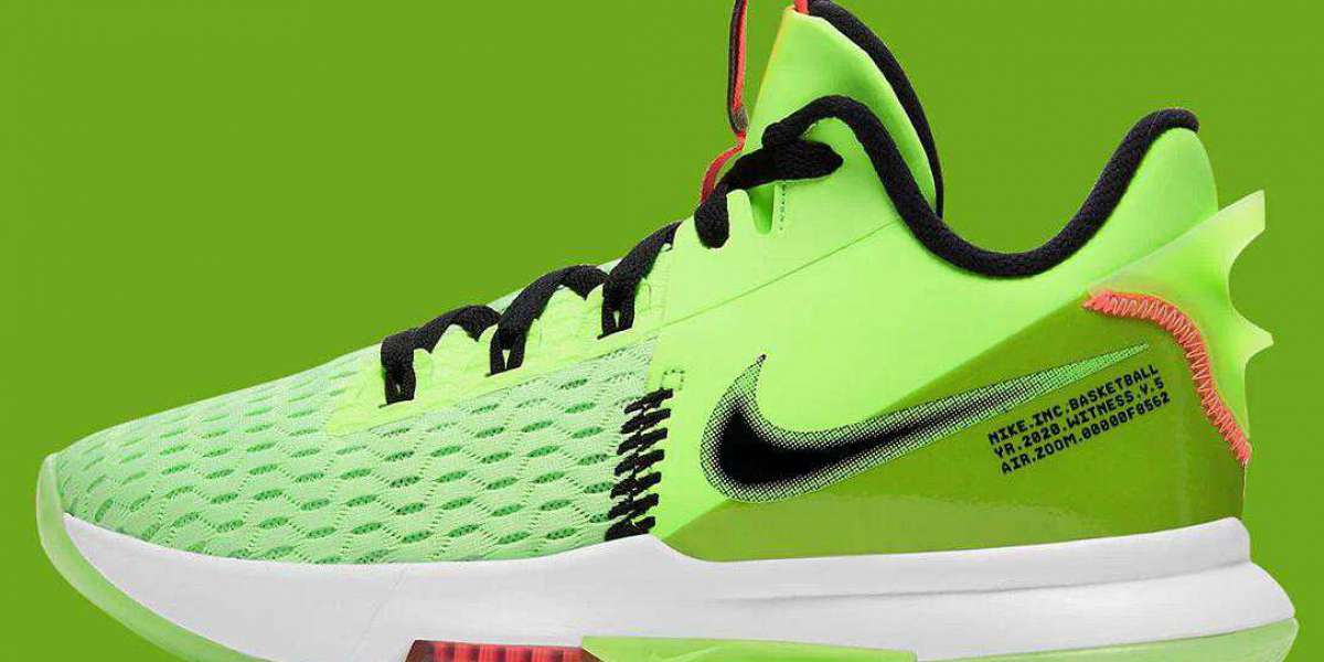 Nike LeBron 5 Grinch Hot Lime Black Bright Mango White Release for New Year
