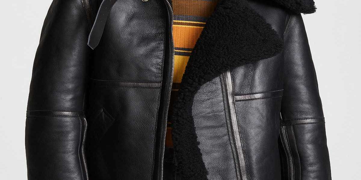Mauvetree leather jacket