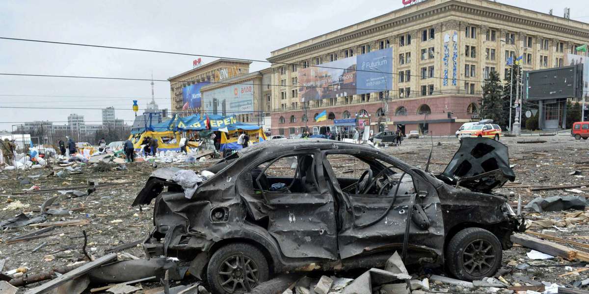 Ukraine conflict: Russia's Kharkiv attacks are war crimes, says Zelensky