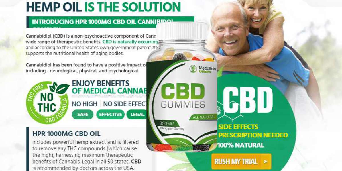 Medallion Greens CBD Gummies | Reduces Anxiety & Stress | Cost, Scam, Price & Buy!!