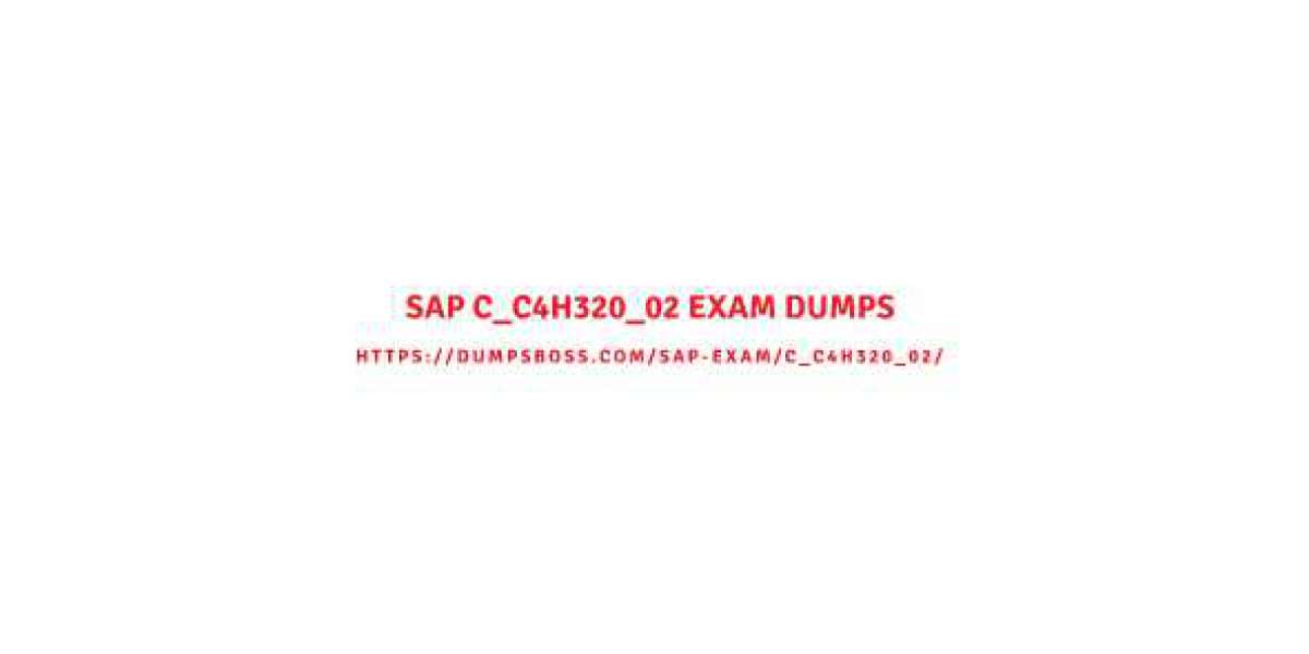 The Next 80 Things To Immediately Do About Sap C_c4h320_02 Exam Dumps