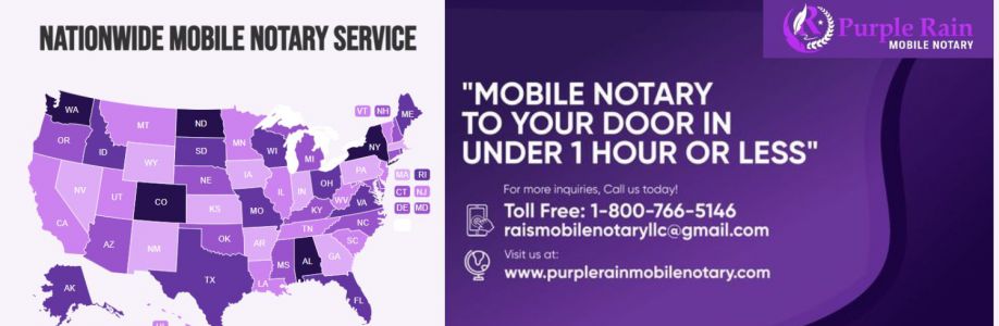 Purple Rain Mobile Notary Cover Image