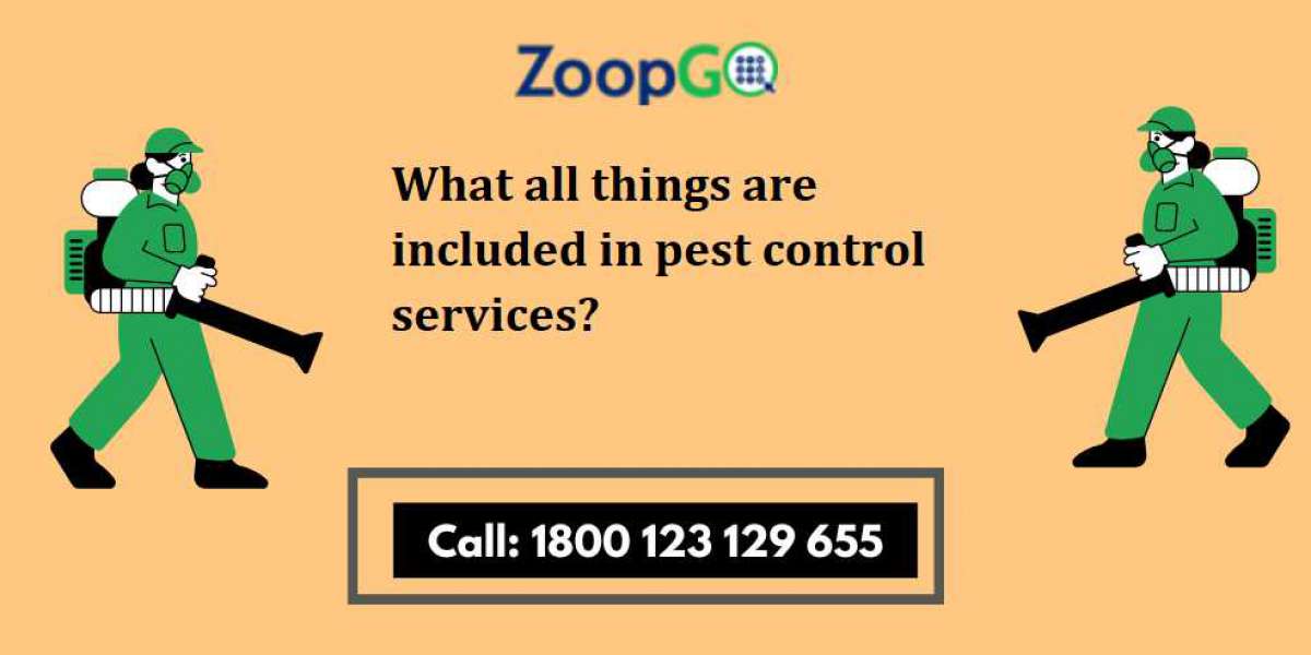 What all things are included in pest control services?