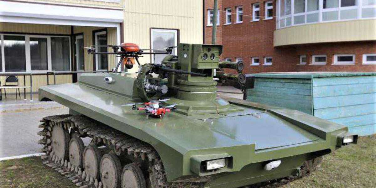 Russia Launches Combat Robots to Fight Abrams and Leopard Tanks
