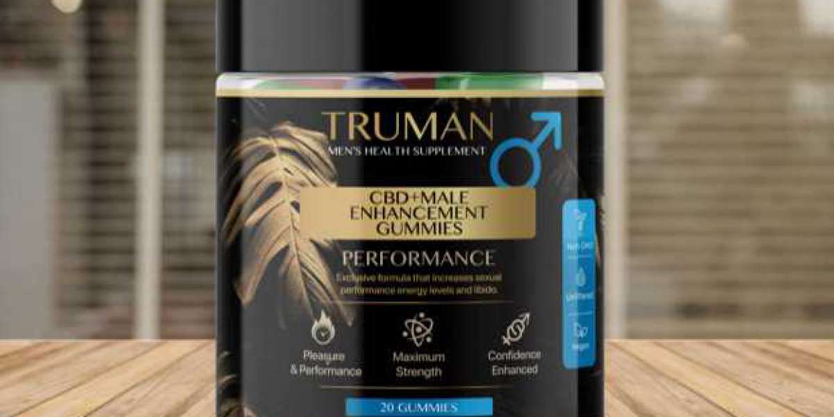 Truman CBD Male Enhancement Gummies Review - Increase Penis Length & Girth, Benefits, Price, Buy Now.
