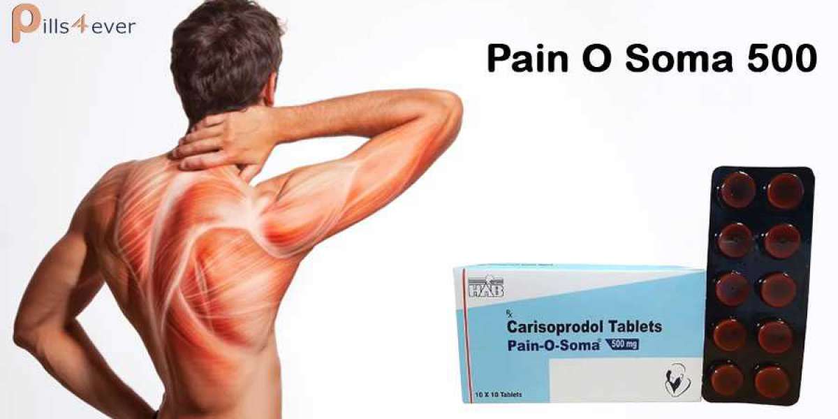 Pain O Soma 500 Mg (Pain Killer) Tablet Treat Muscle Relaxant | Pills4ever