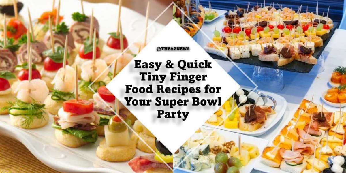 Here Is A Quick Cure For EASY QUICK TINY FINGER FOOD RECIPES