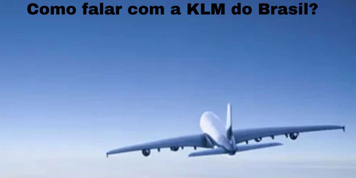 Como posso entrar em contato com a Klm no Brasil?