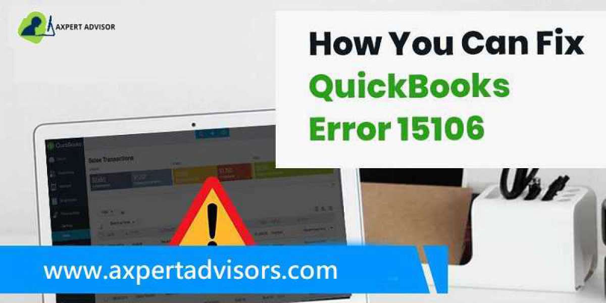 How to Fix QuickBooks Update Error 15106?