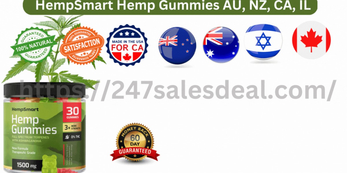 HempSmart Hemp Gummies Australia (AU, NZ, CA, IL) Working, Cost & Reviews