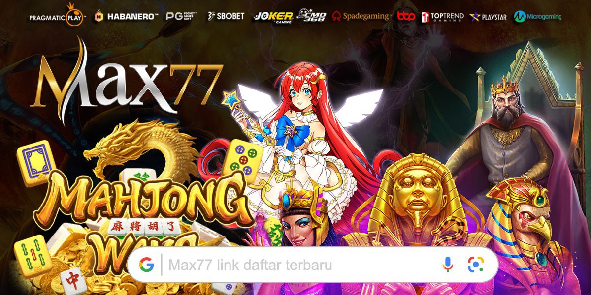 Permainan Slot Online Paling Cocok Untuk Pemula Max77