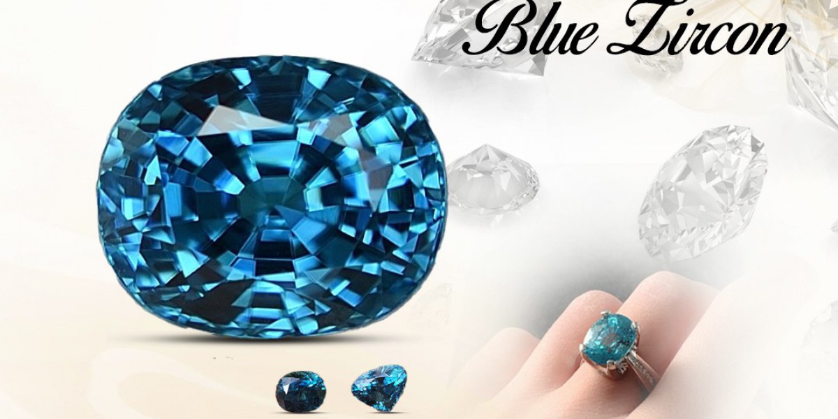 Purchase lab-Certified Blue Zircon Stone online From Rashiratanbhagya