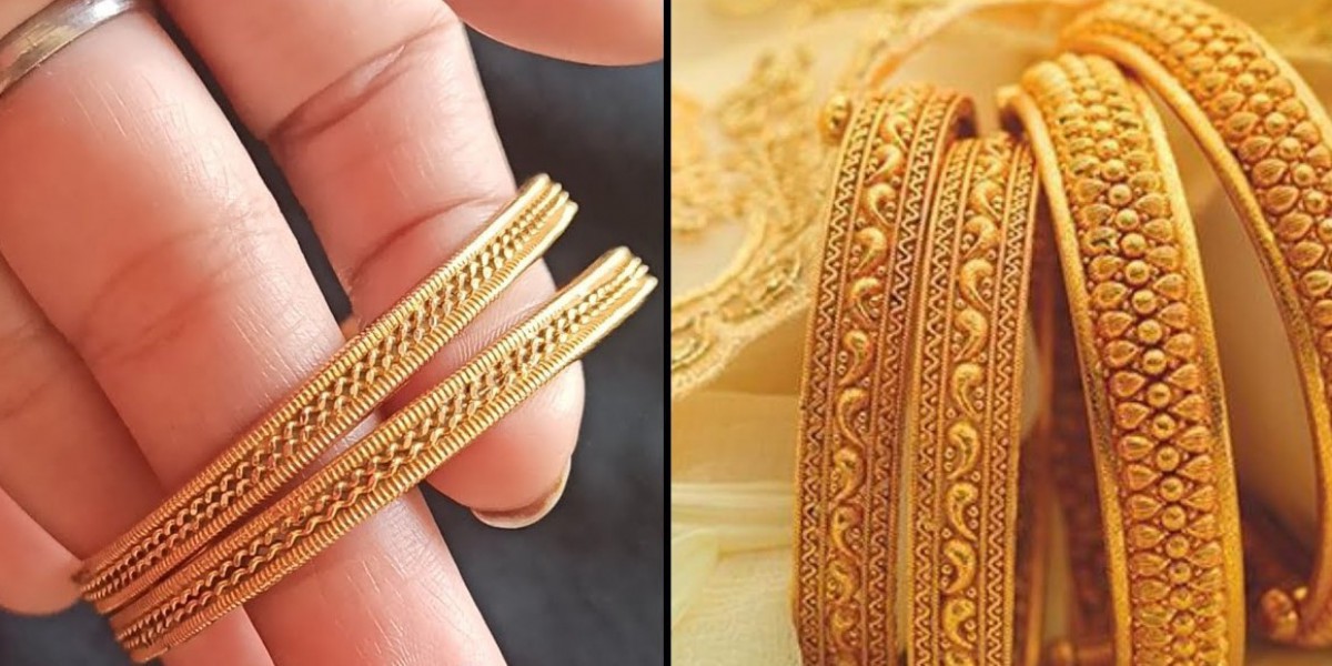 Beautiful Types of Gold And Gemstone Bangles