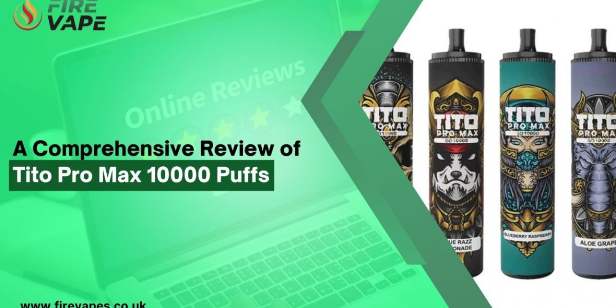 A Comprehensive Review of Tito Pro Max 10000 Puffs