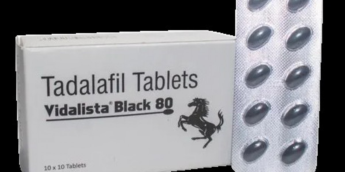 Buy Vidalista Black 80 | Buy Tadalafil 80 mg Online