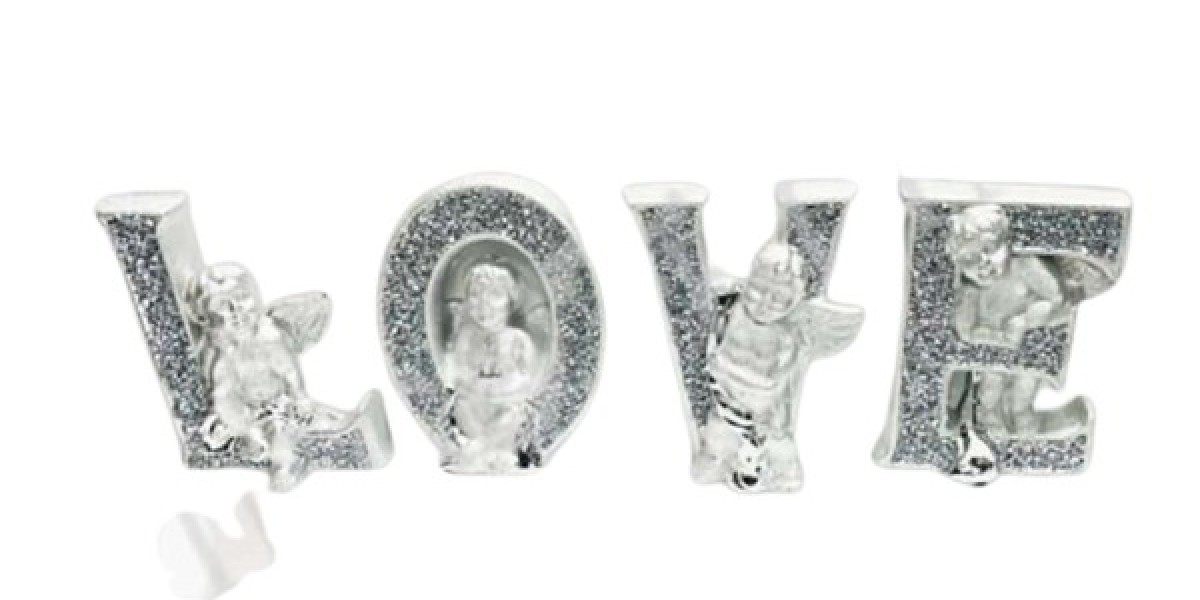 Crafted to Perfection the Intricate Artistry of King Bling's Crushed Diamond Love Cherub Figurine