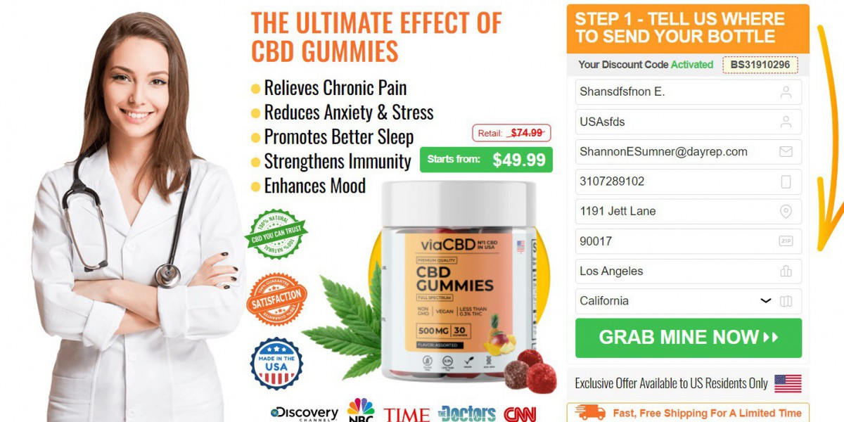 ViaCBD CBD Gummies United States (USA) Benefits & Reviews [2023]