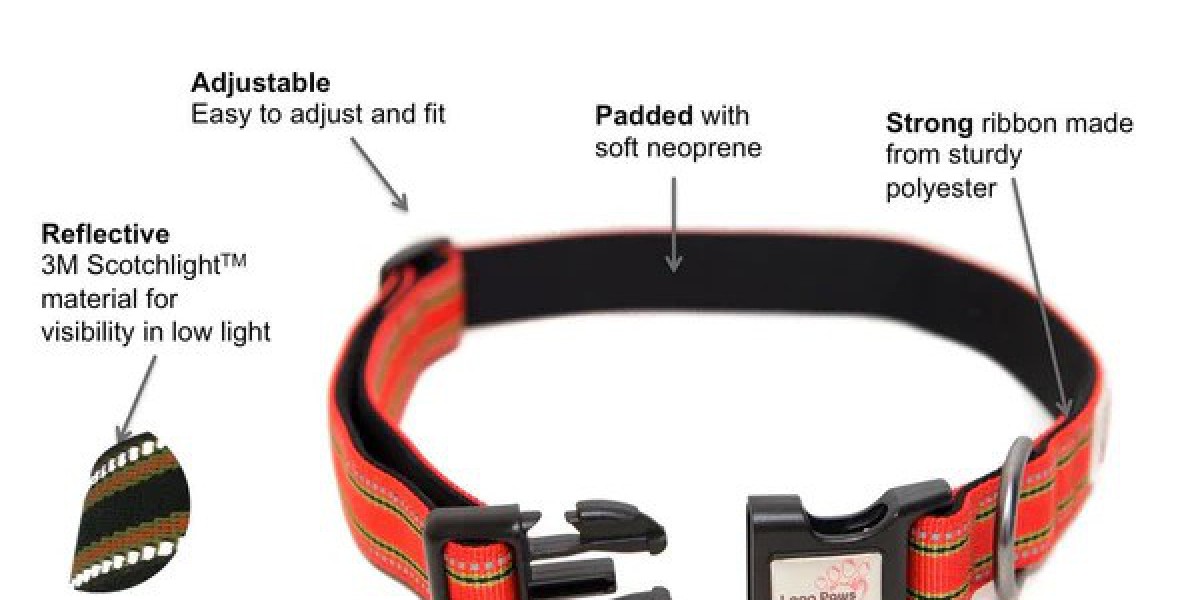 Enhance Outdoor Adventures with Style and Safety: Introducing our Black Reflective Dog Collar