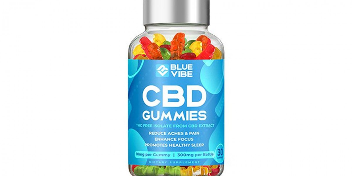 #1 Shark-Tank-Official Blue Vibe CBD Gummies - FDA-Approved