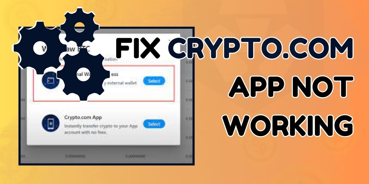 How To Fix Crypto.com App Not Working