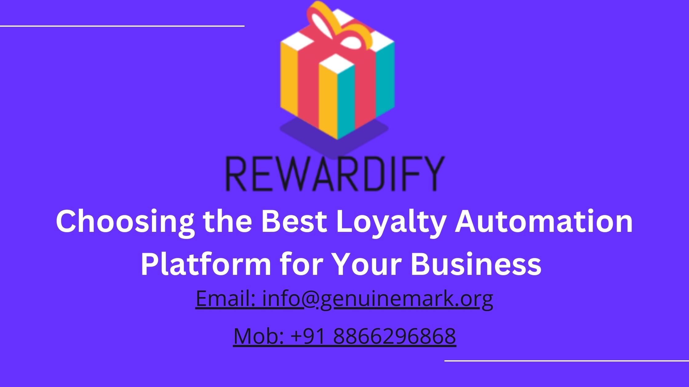 Choosing the Best Loyalty Automation Platform for Your Business – Anti-Counterfeiting | Loyalty Platform | Influencer Loyalty | Digital Warranty | Supply Chain Traceability