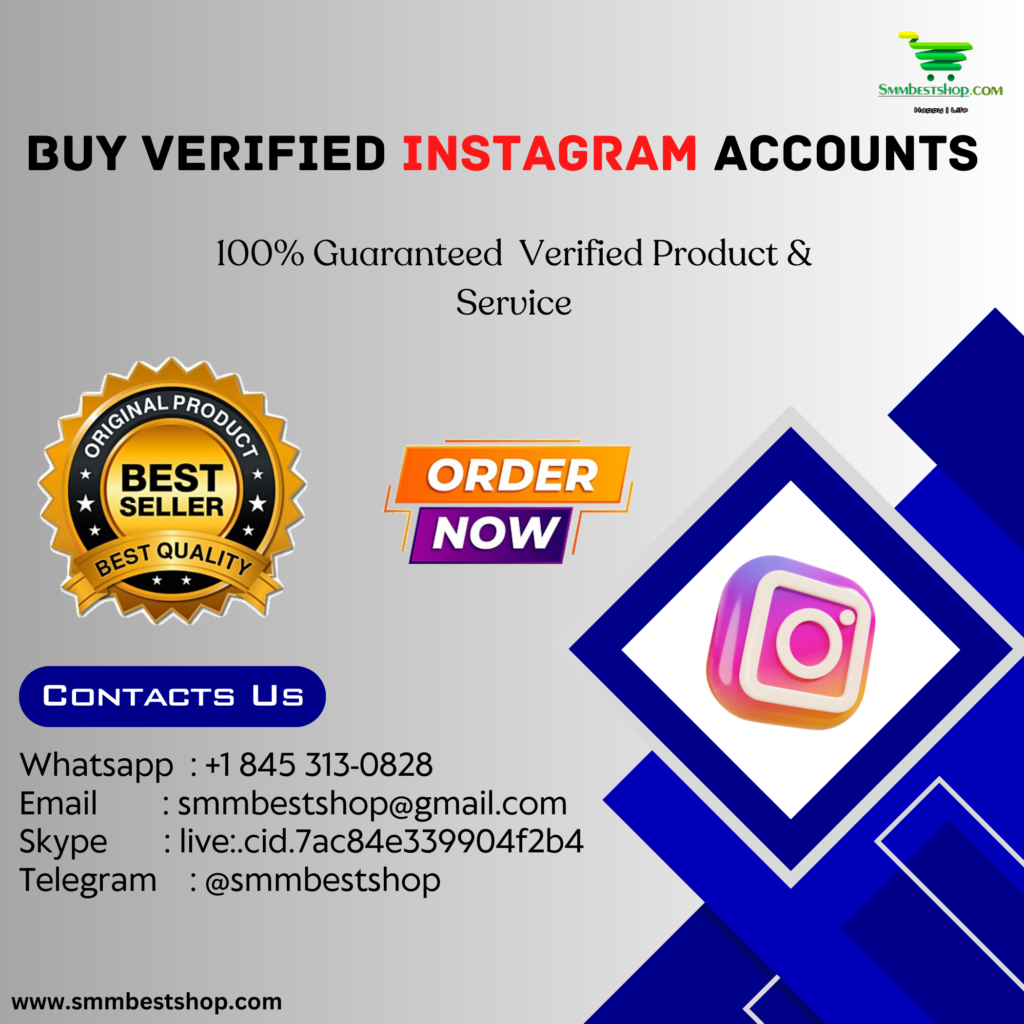 Buy Verified Instagram Accounts - 100% Genuine Profile