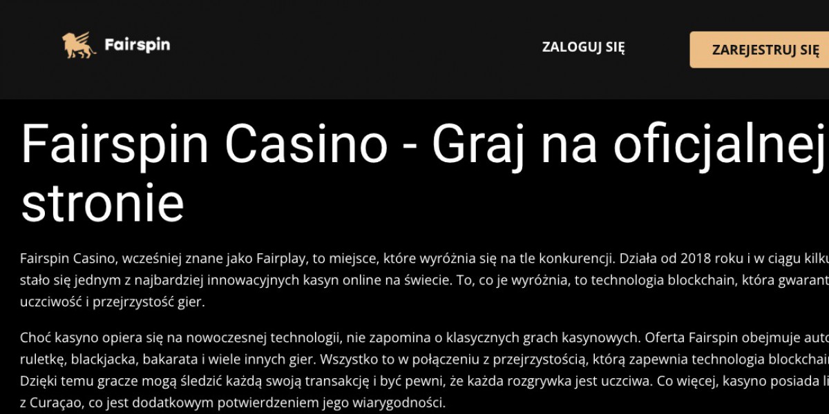 Fair Spin Casino: Przezroczystość, Rzetelność i Wielkie Jackpoty Czekają na Ciebie