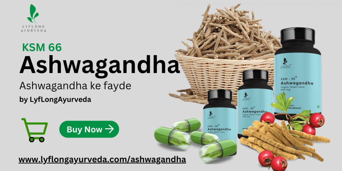 Ashwagandha ke  Fayde by lyflong ayurveda products