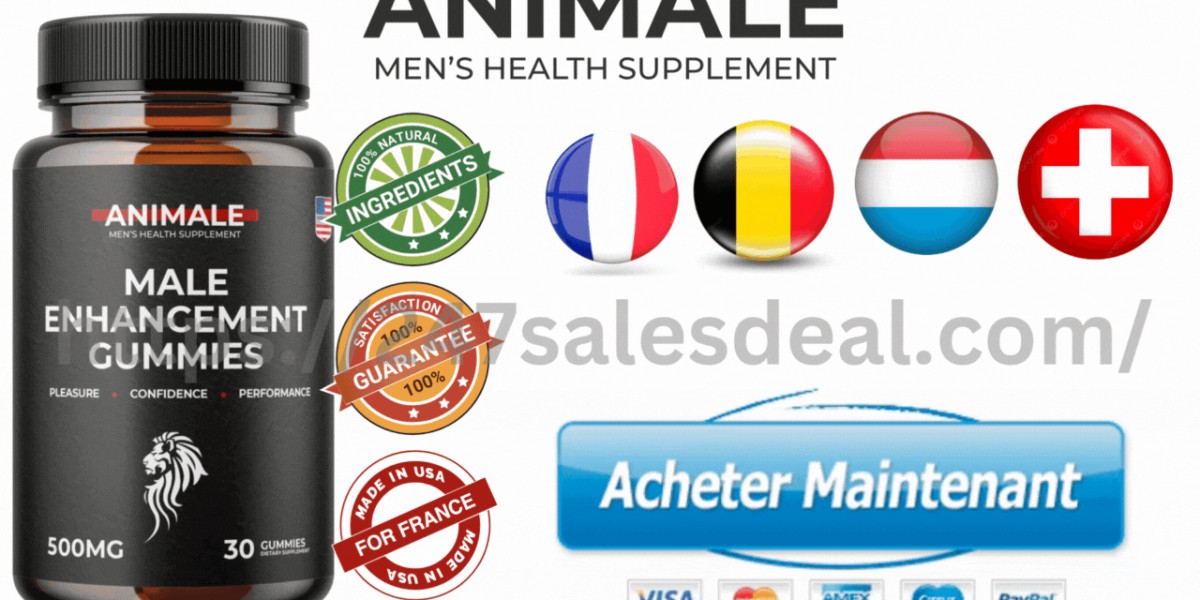 Animale Male Enhancement Gummies France (FR, BE, LU, CH) Avantages, travail et avis