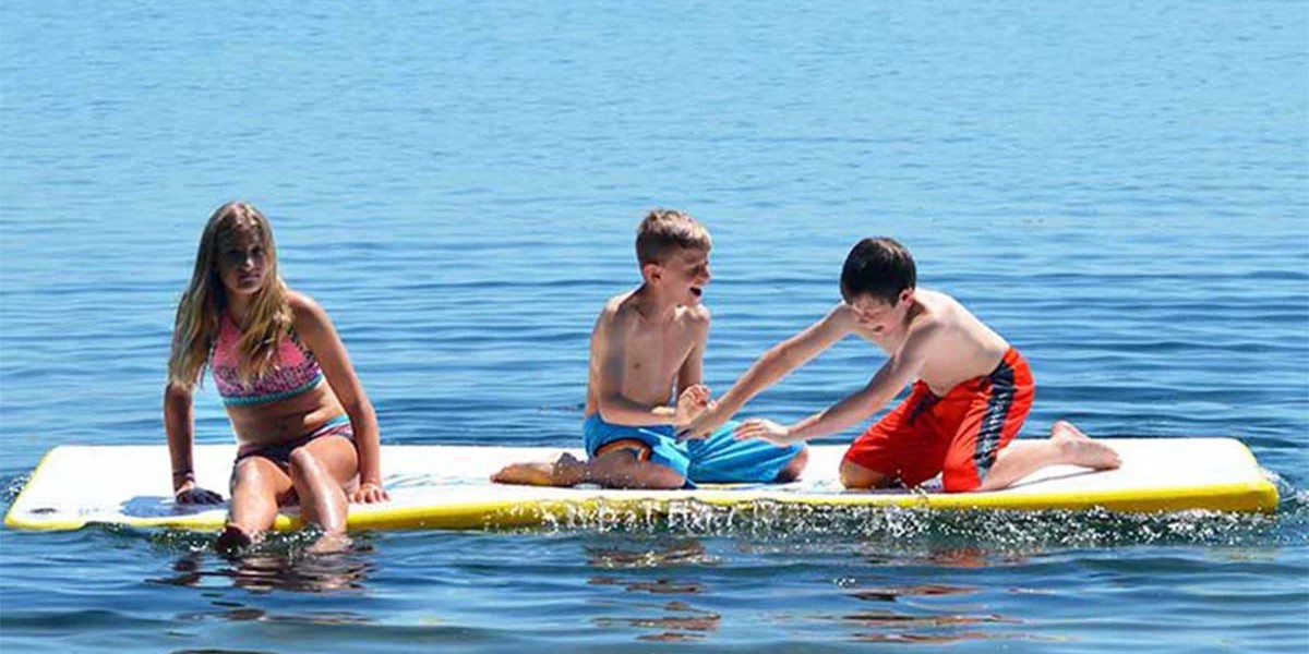 Float, Relax, and Repeat with Your Very Own Water Mat for Lake Bliss