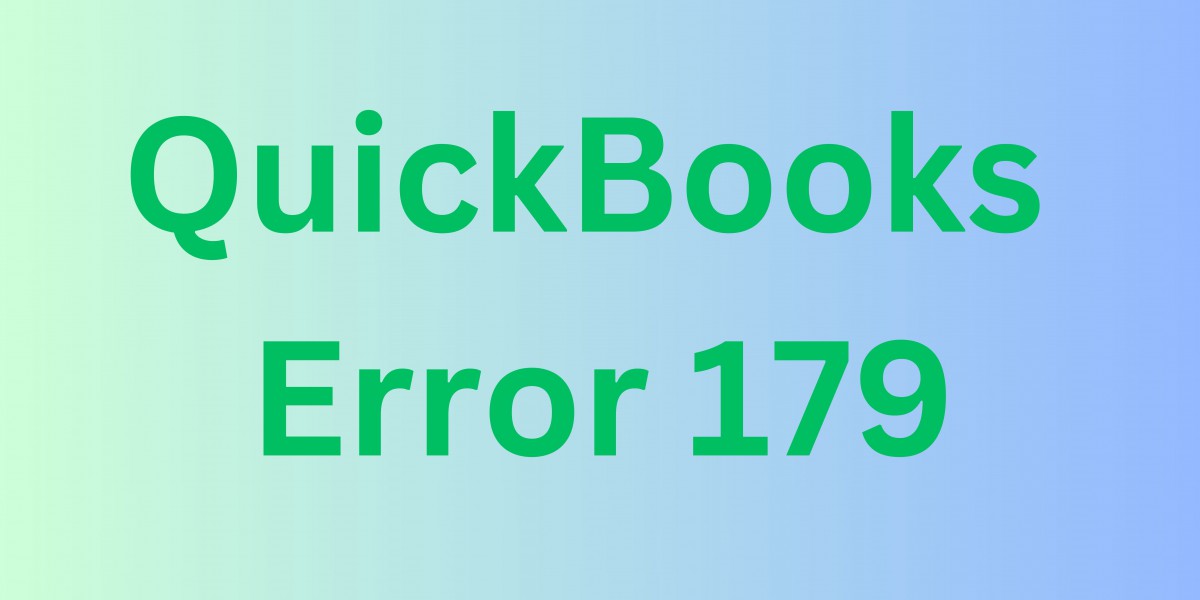 What Does QuickBooks Error 179 Mean and How Do You Fix it?