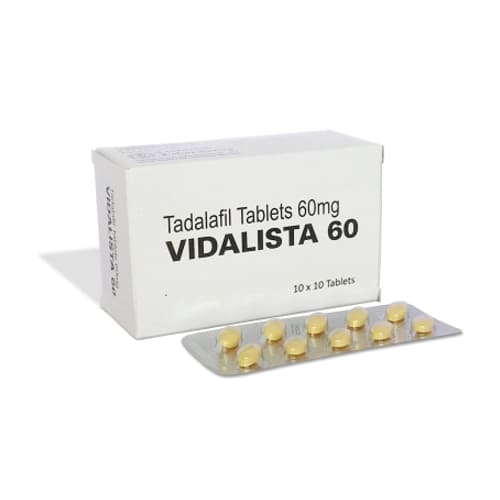 Vidalista 60 Mg Tadalafil Tablets Online | Best ED Medicine