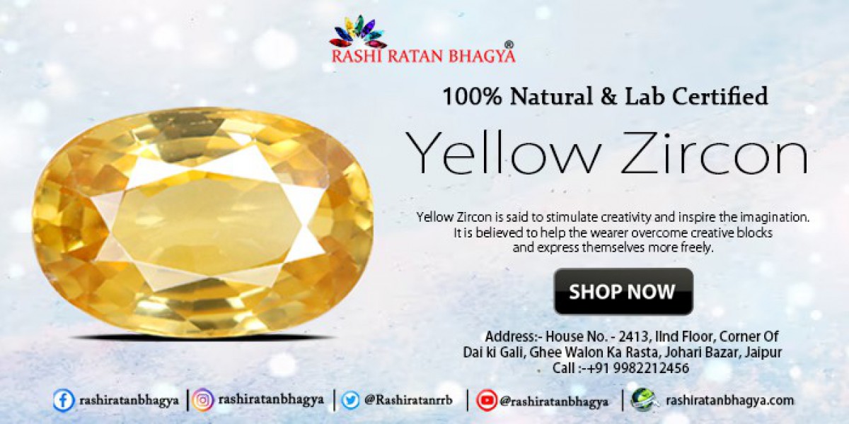 Buy Yellow Zircon Stone Online price in India