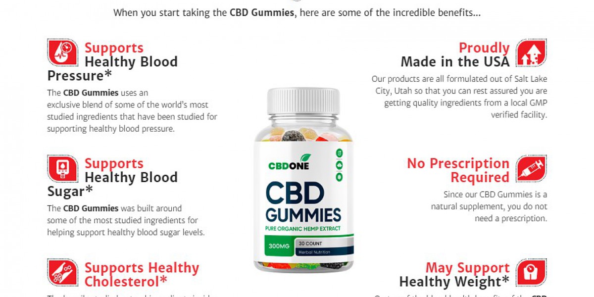 CBDOne CBD Blood Pressure Gummies Reviews 2024, All Details & Buy In USA