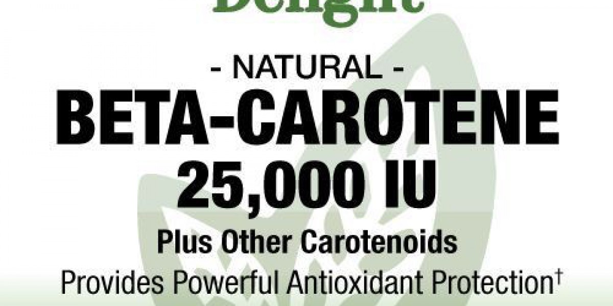 Natural Beta Carotene 25,000 IU Plus – 50 Softgels